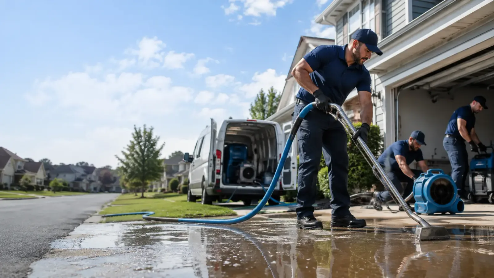 Flood Damage Restoration in Fontanet, IN